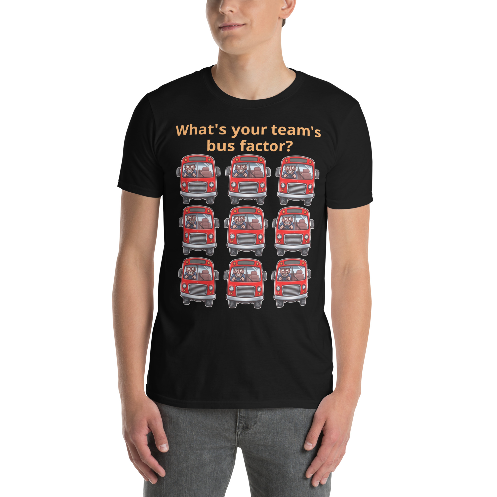 Team's Bus Factor Short-Sleeve Unisex T-Shirt