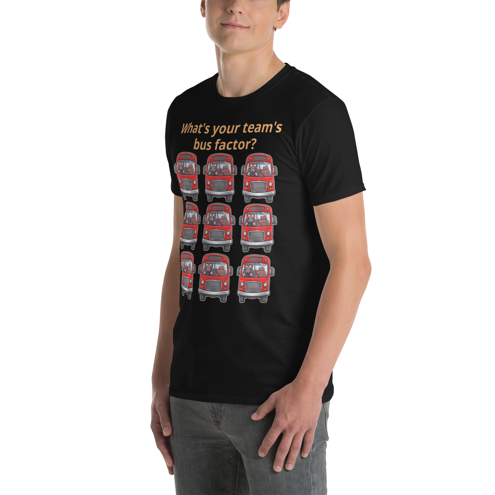 Team's Bus Factor Short-Sleeve Unisex T-Shirt