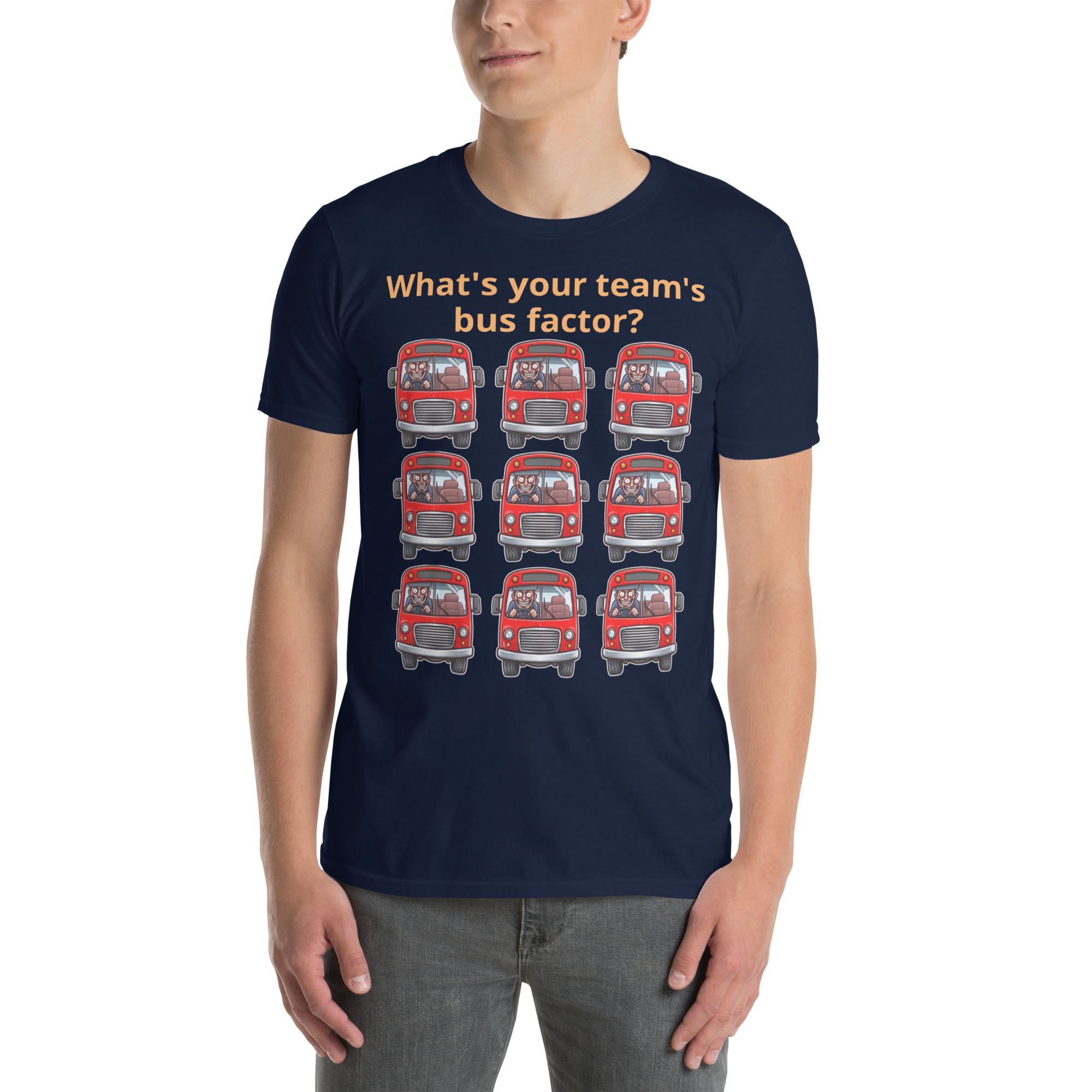 Team's Bus Factor Short-Sleeve Unisex T-Shirt