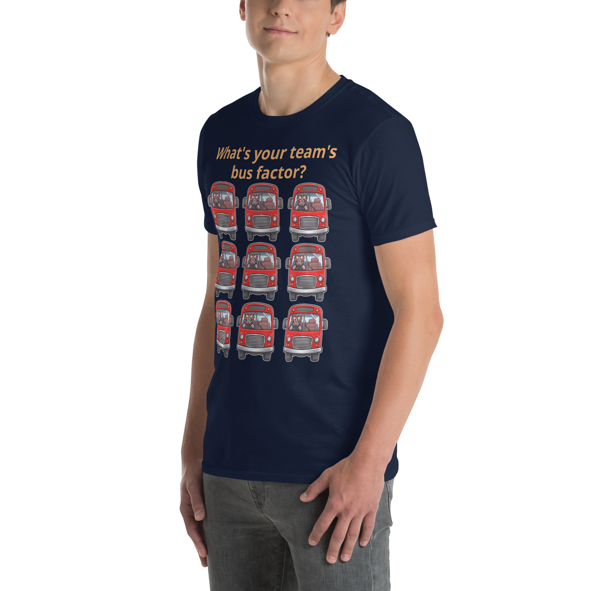 Team's Bus Factor Short-Sleeve Unisex T-Shirt