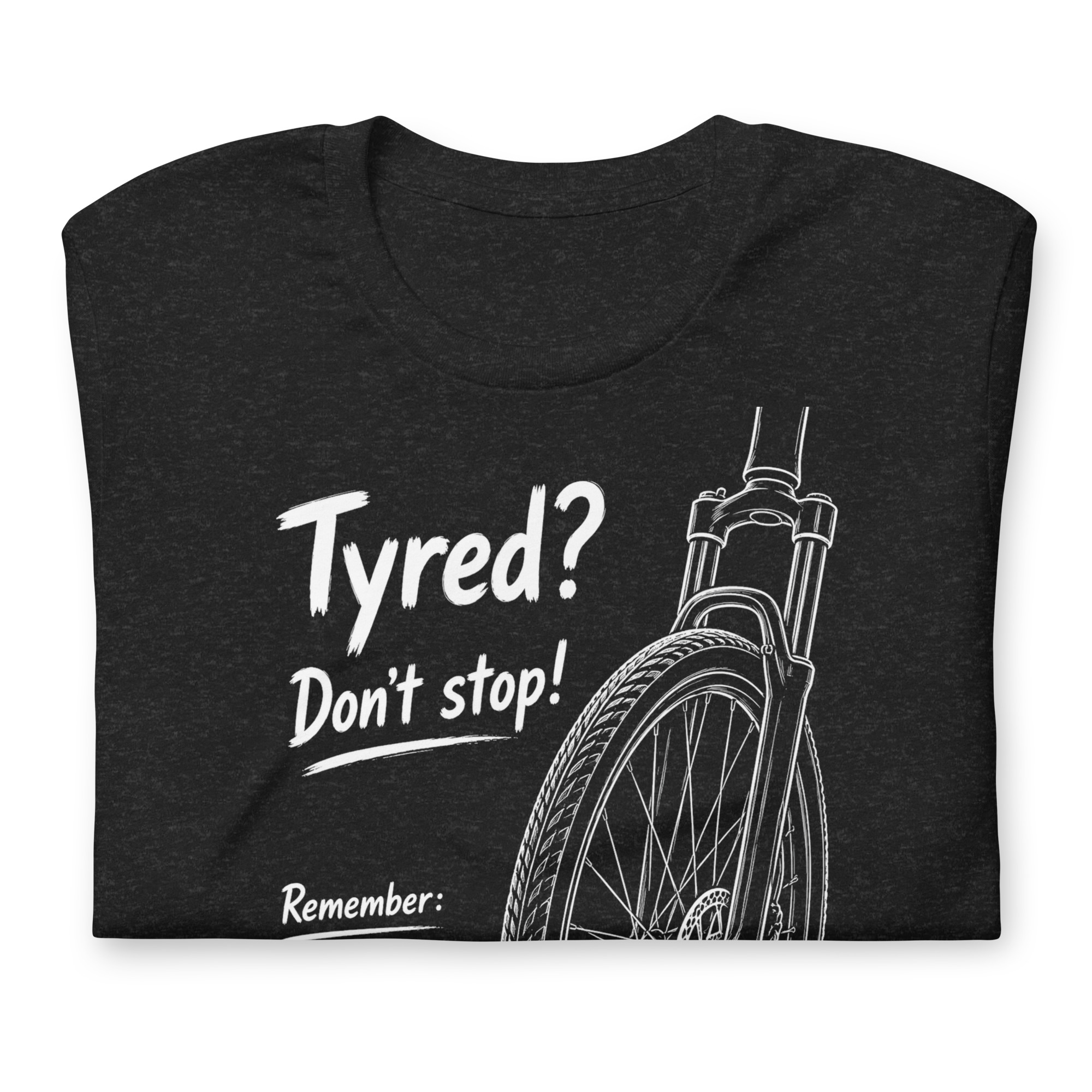 Fastest Bikes Tyred Unisex Staple T-Shirt