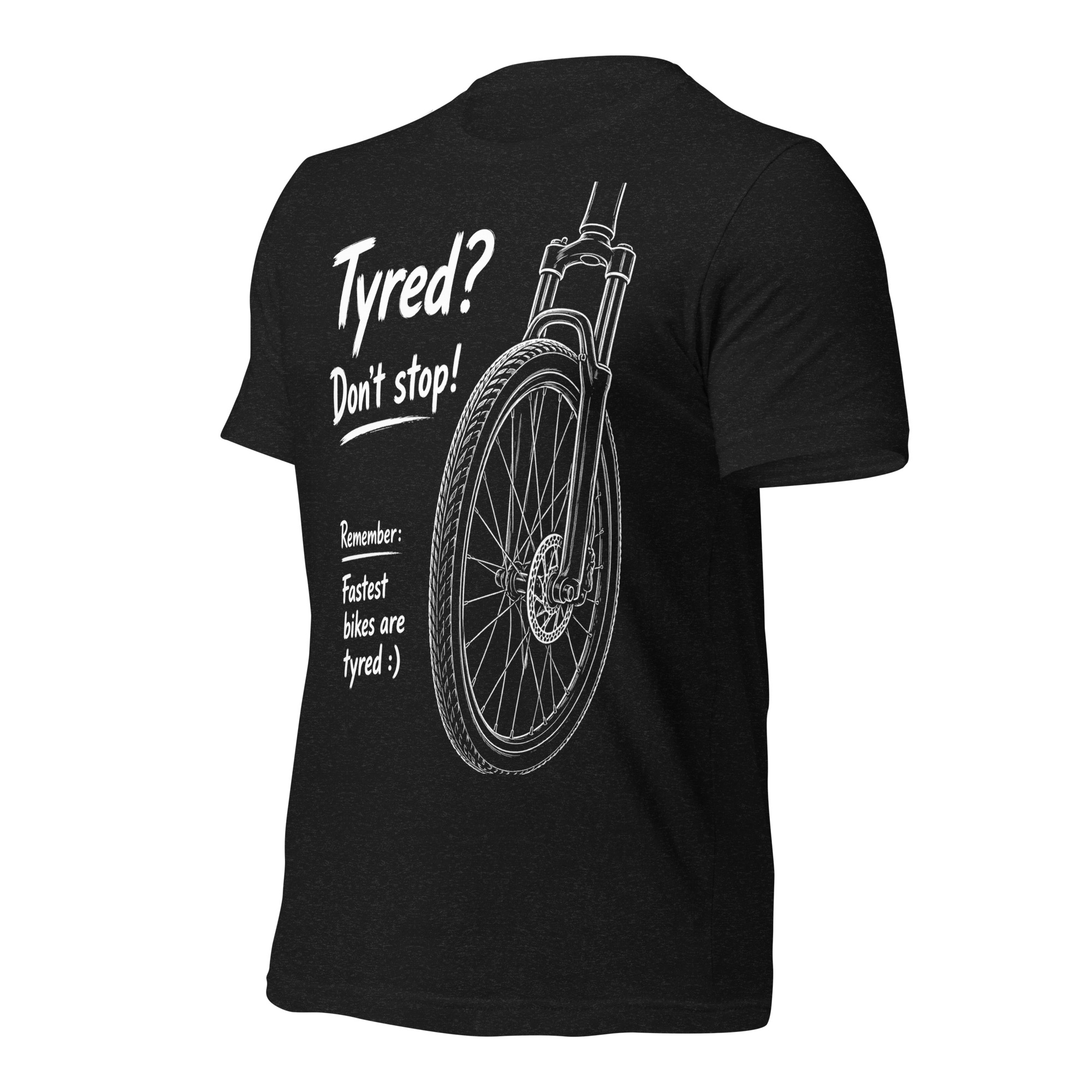 Fastest Bikes Tyred Unisex Staple T-Shirt