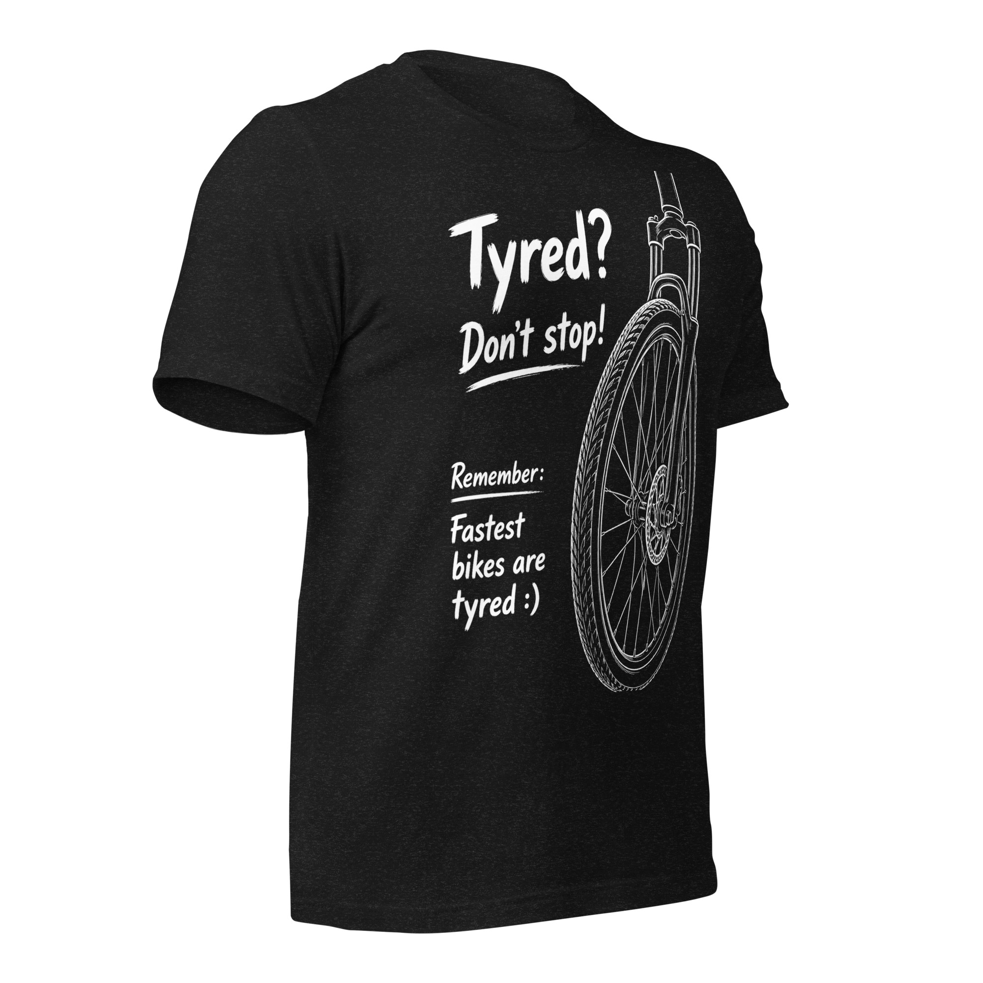 Fastest Bikes Tyred Unisex Staple T-Shirt