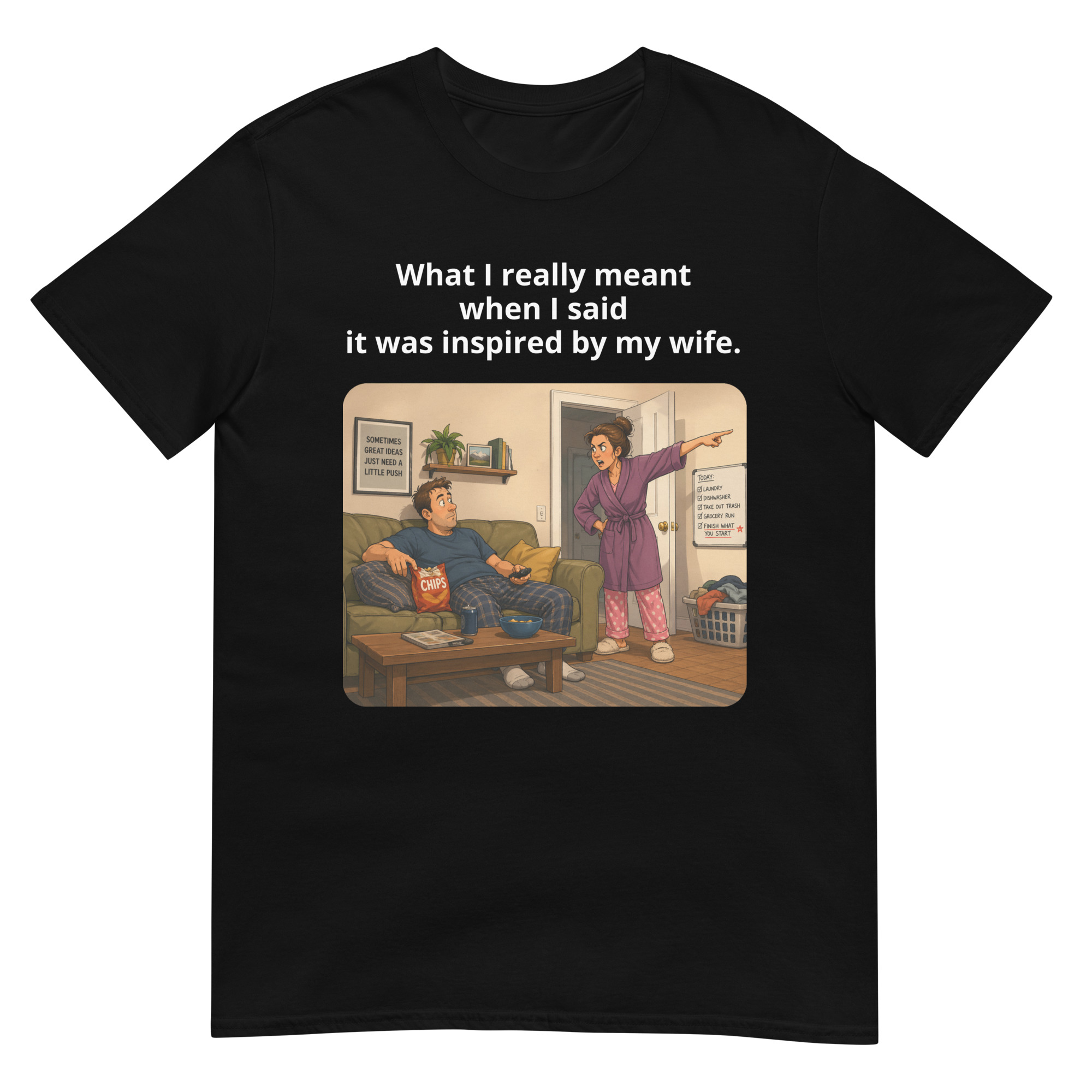 Inspired by My Wife Short-Sleeve Unisex T-Shirt