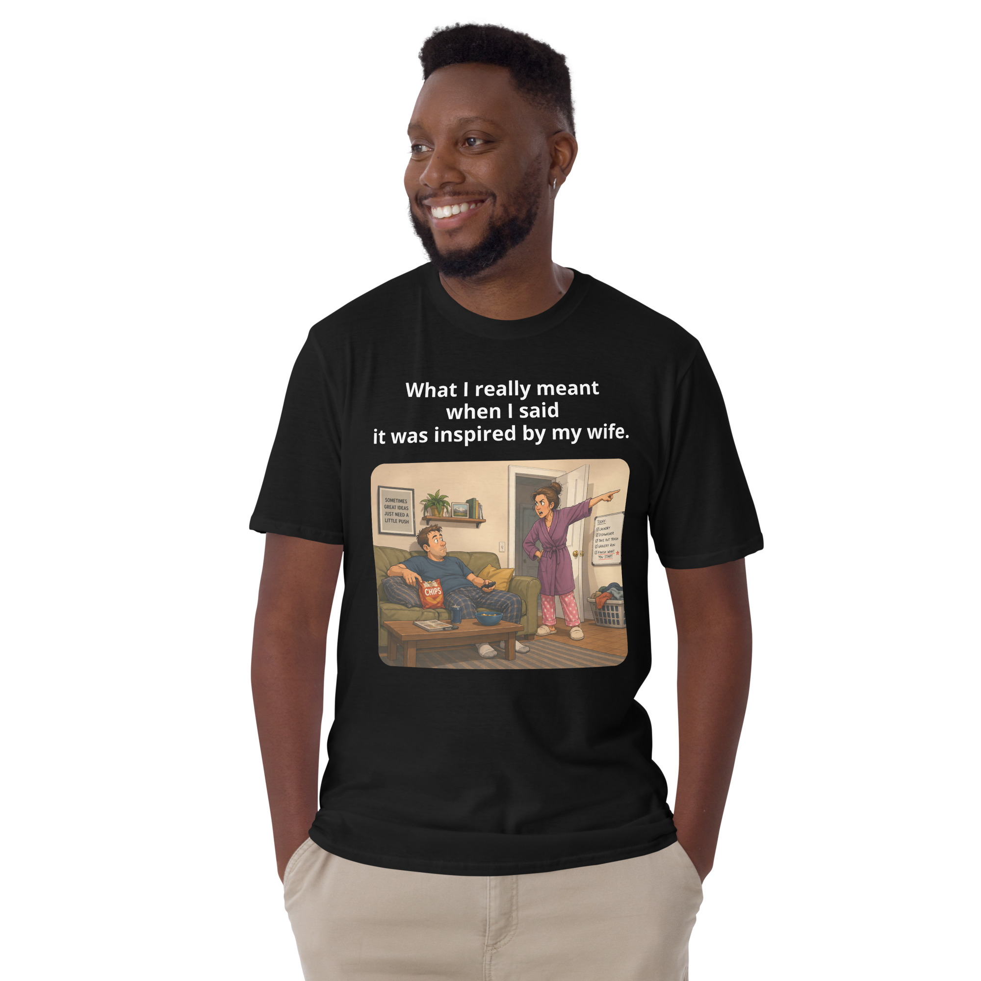 Inspired by My Wife Short-Sleeve Unisex T-Shirt