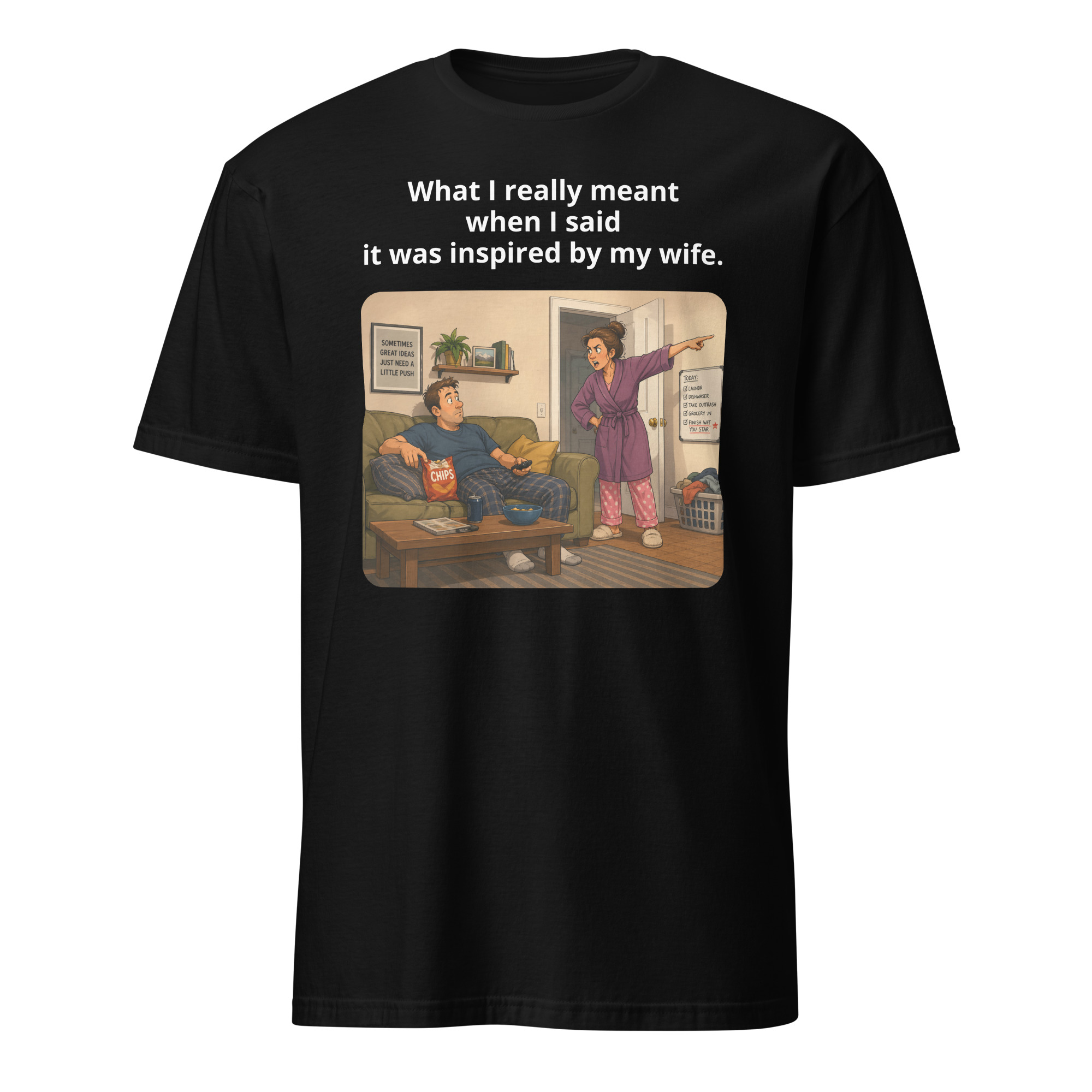 Inspired by My Wife Short-Sleeve Unisex T-Shirt