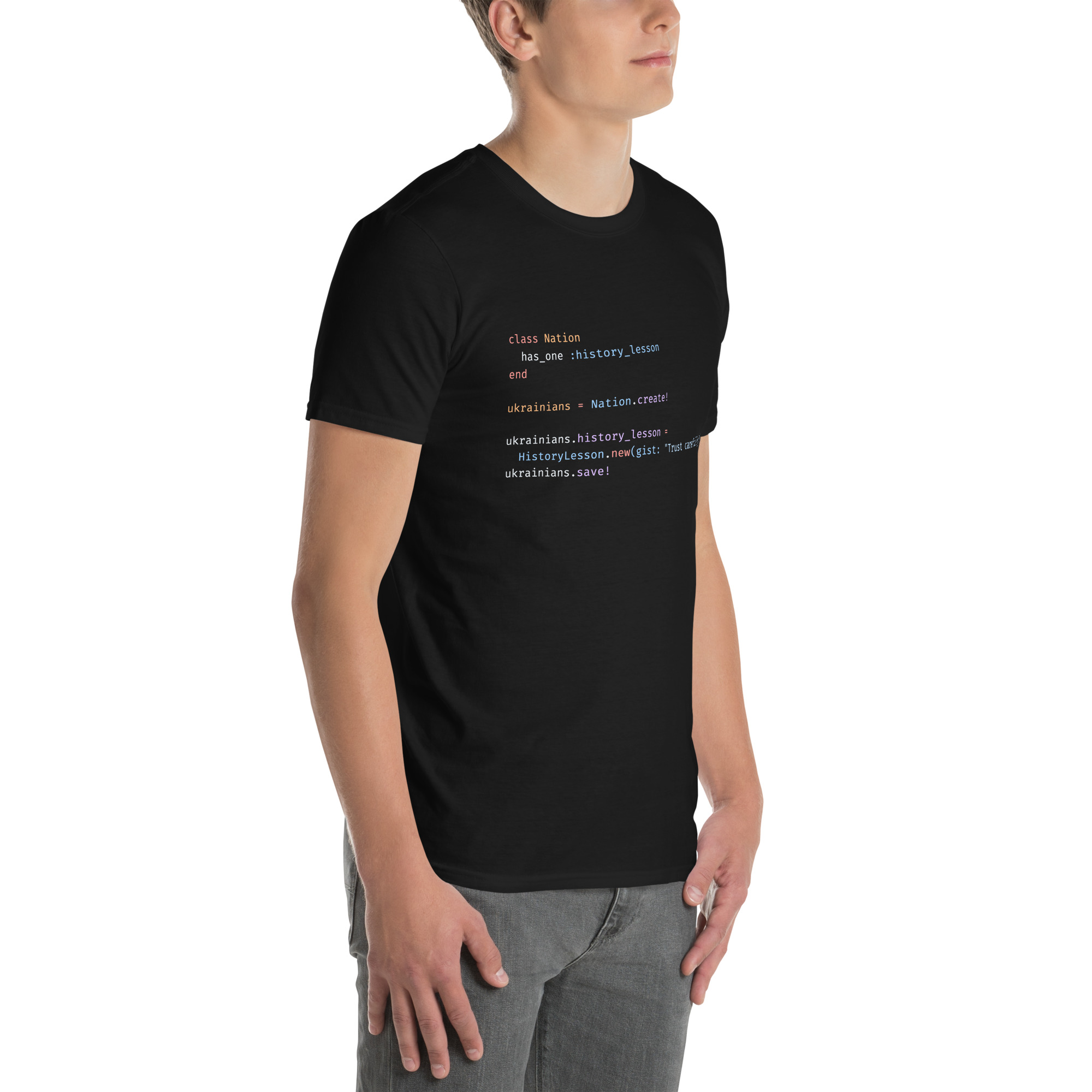 Ukrainians History Lesson Short-Sleeve Unisex T-Shirt